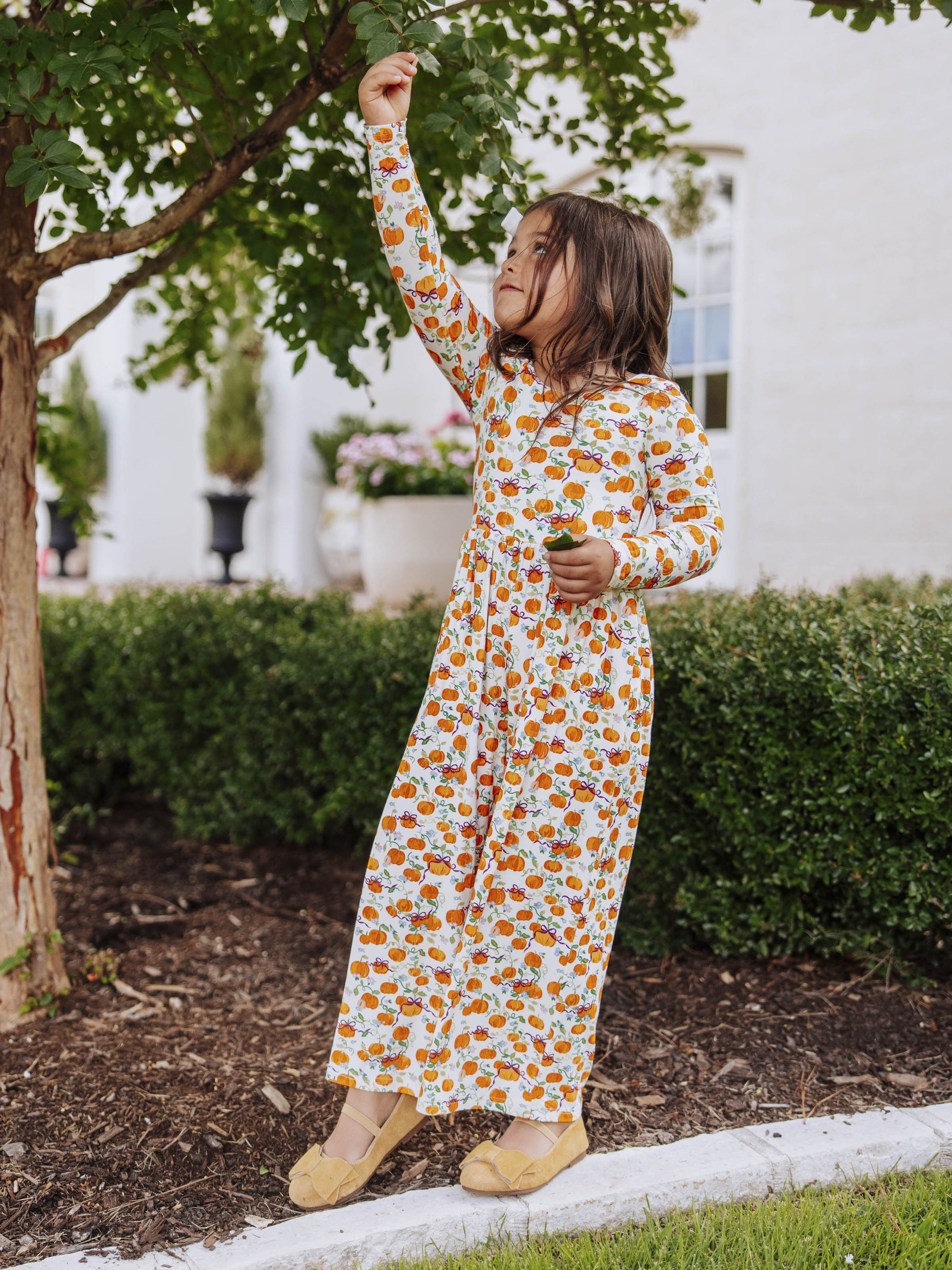 Leggy Romper - Little Pumpkin Princess Lined Hidden Pockets Scoop