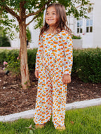 Leggy Romper - Little Pumpkin Princess Lined Hidden Pockets Scoop