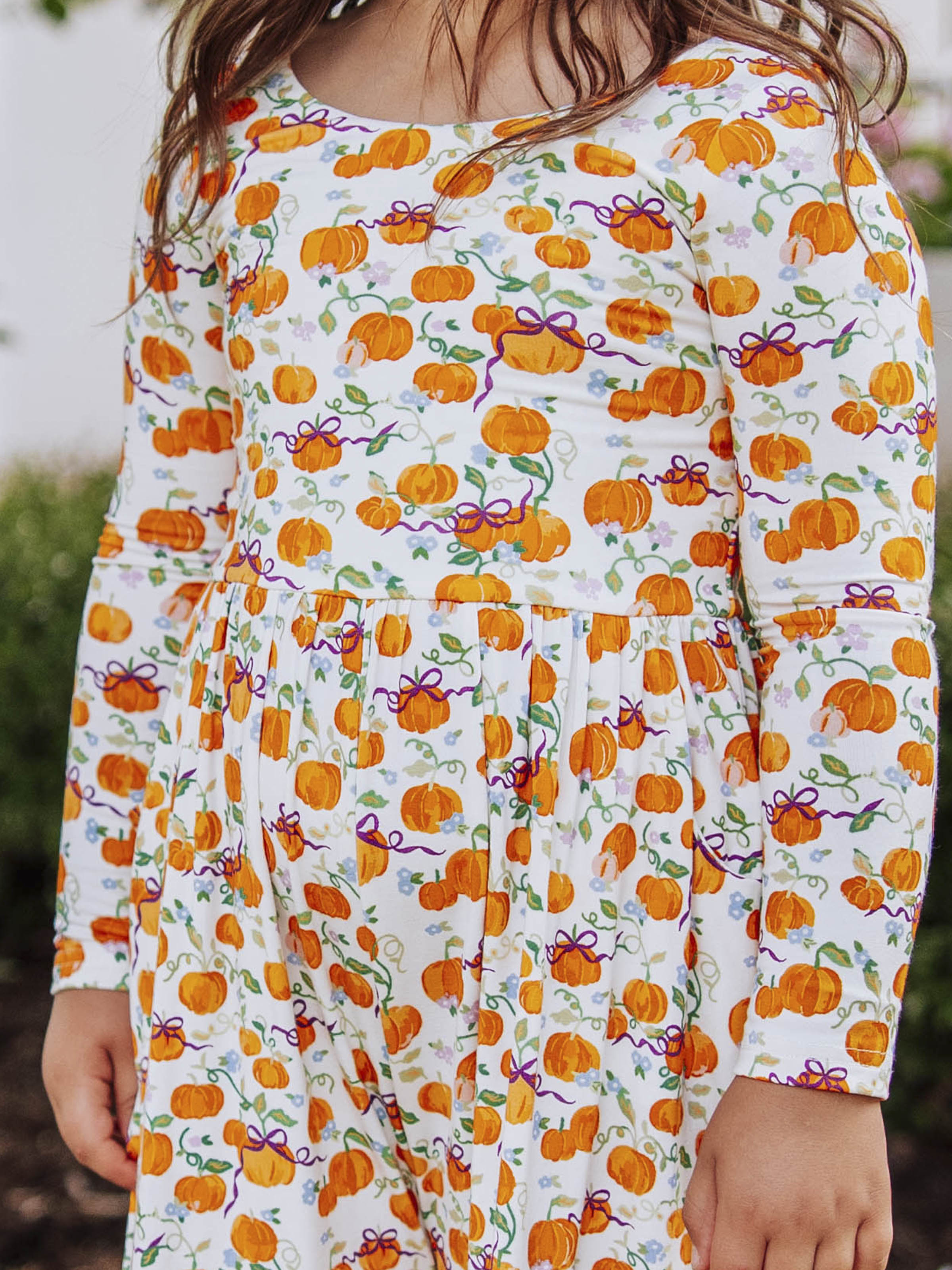 Leggy Romper - Little Pumpkin Princess Lined Hidden Pockets Scoop