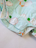 Smocked Dress - Pickleball Cotton Lined Lace Shoulder Ties