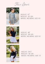 Skort - Night Sky Built-In Shorts Elastic Waist Pockets