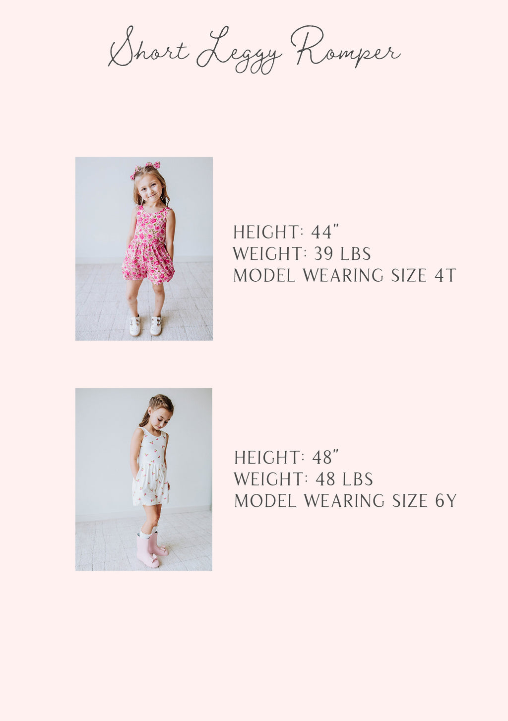 Short Leggy Romper - Covered in Roses Lined Pockets Scoop