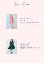 Sequin Dress - Pink Shimmer Polyester Velvet Zip Puff Sleeve