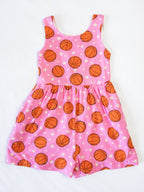 Short Leggy Romper - Basketball Allstars Lined Pockets Scoop